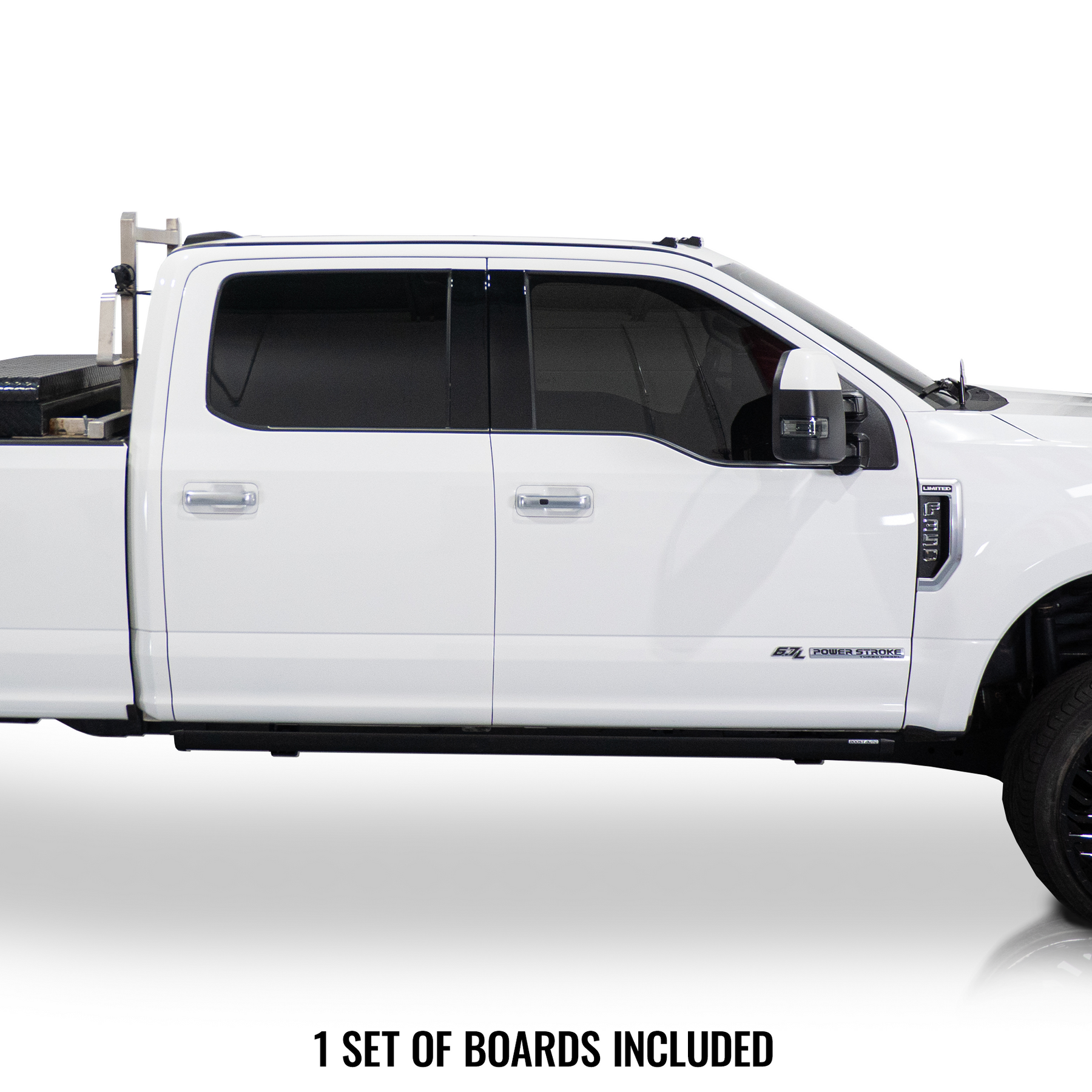 Boost Auto Powered Running Boards | 2008-2016 Ford F250/F350 Superduty