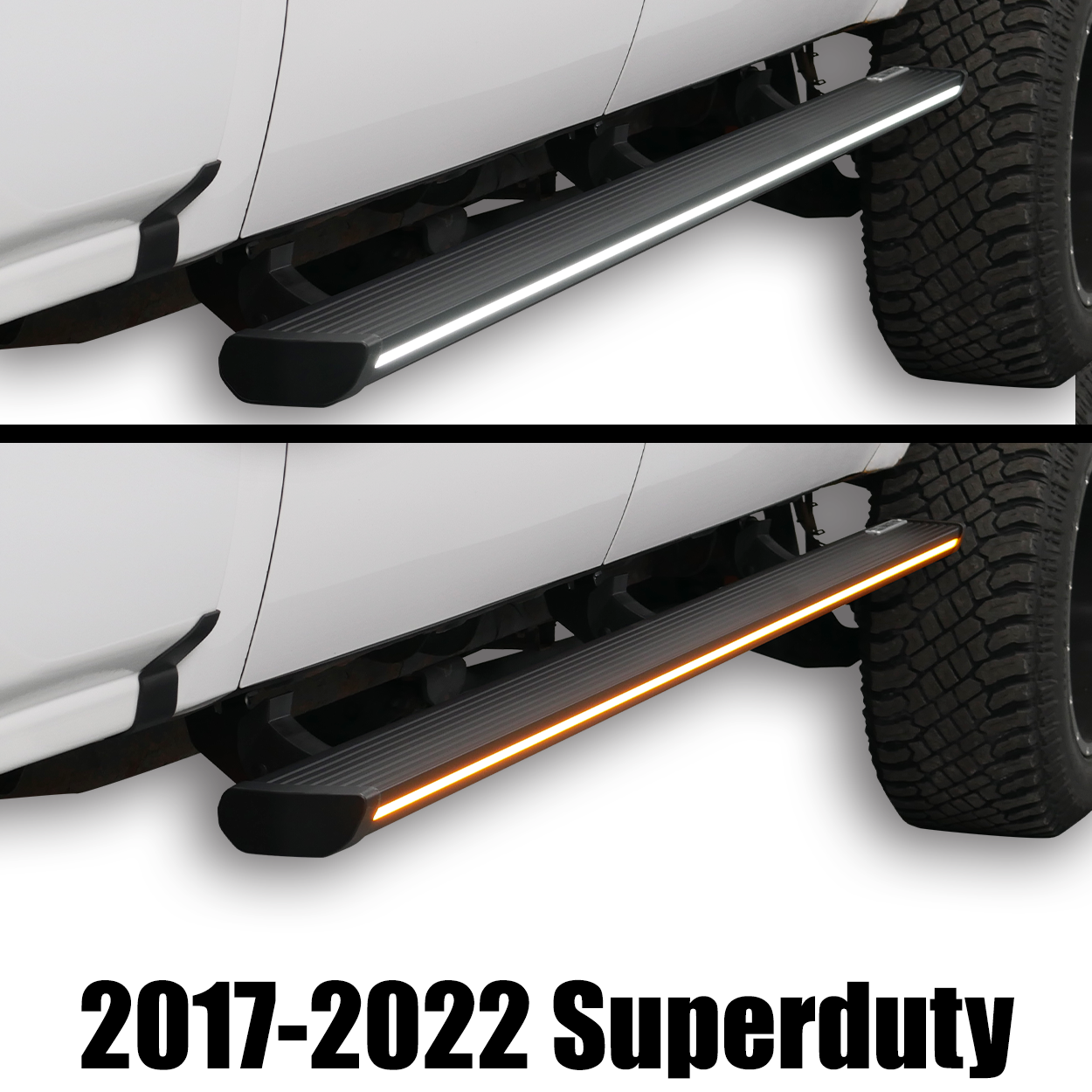 Lumastep M1 Light Up Running Boards | 2017-2022 Ford F250/F350 Superduty