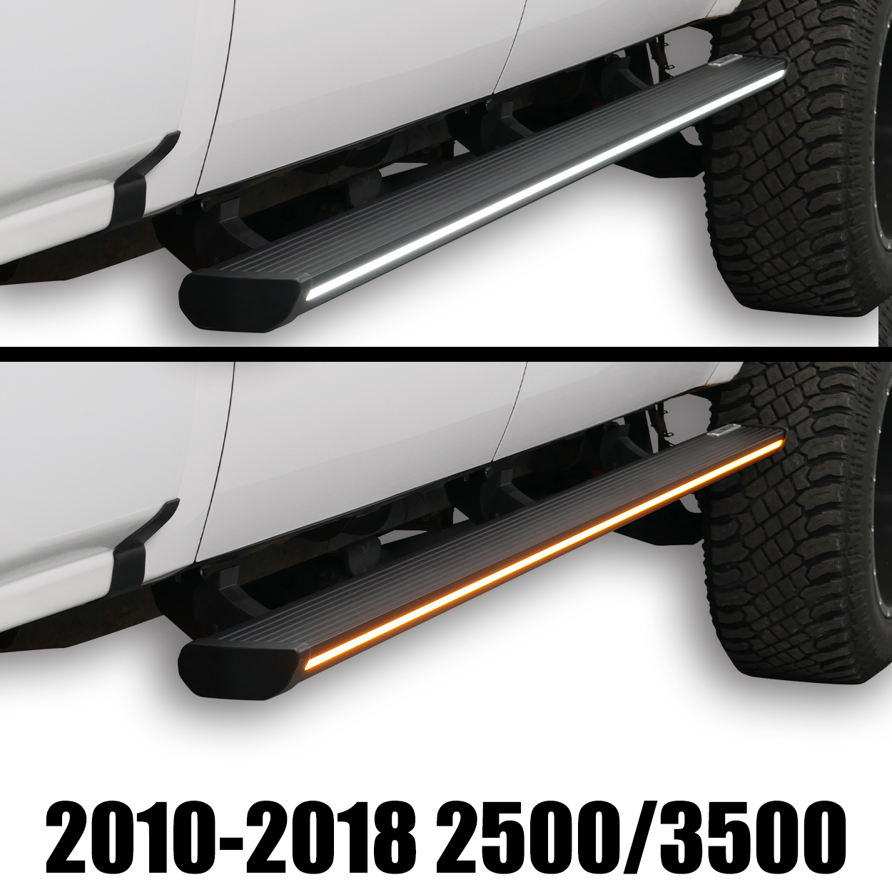 Lumastep M1 2010 2018 Dodge Ram 1500 Light Up Running Boards