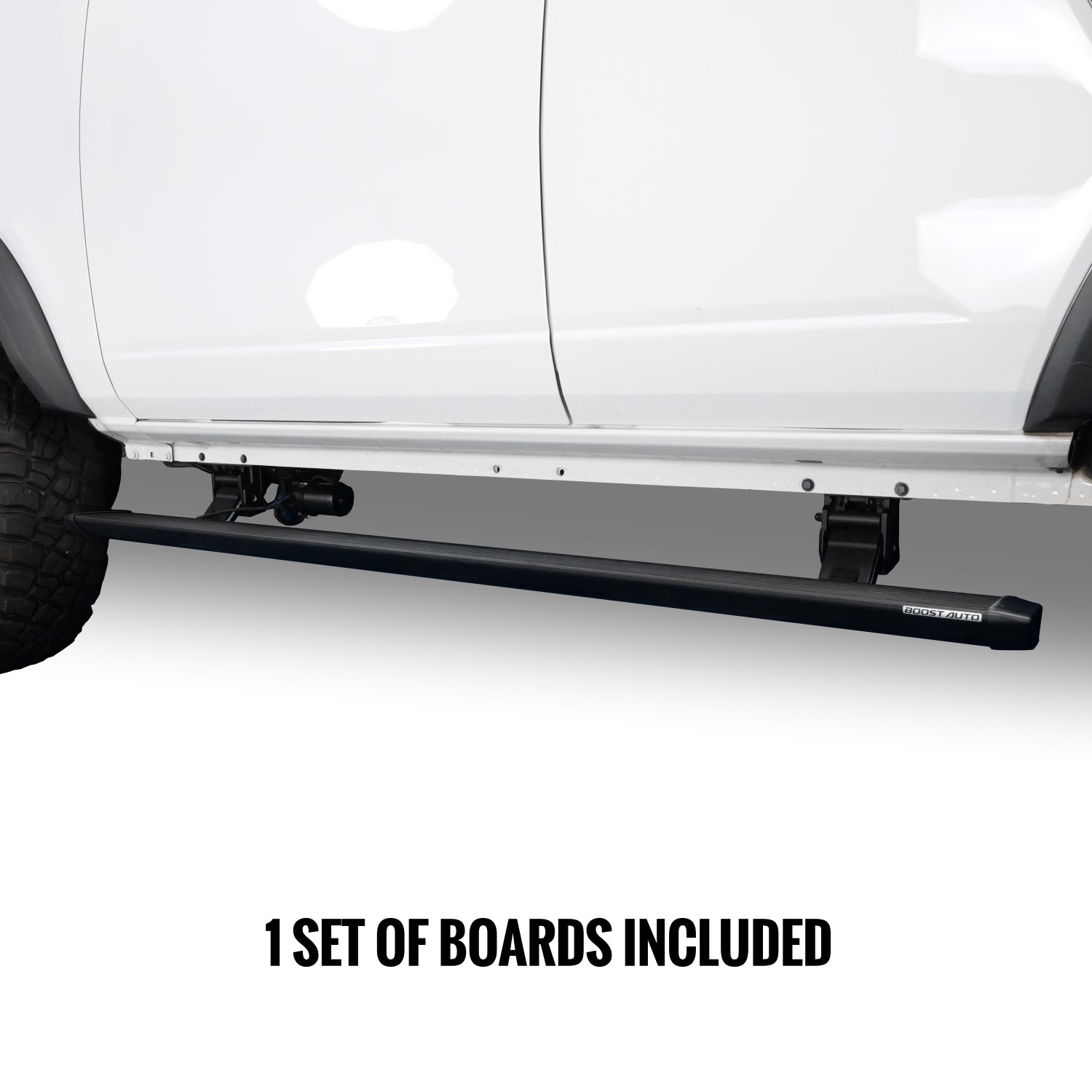 Boost Auto Powered Running Boards | 2021-2025 Ford Bronco