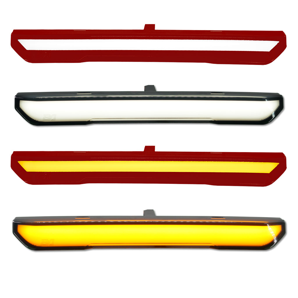 2020-2025 GMC Sierra 2500/3500 Fender Lights - Smoked / Frosted