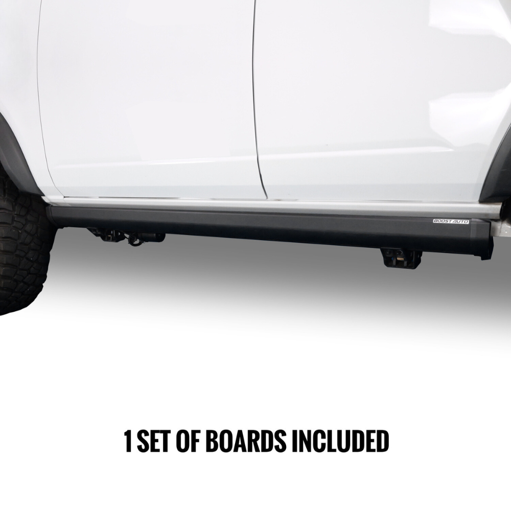 Boost Auto Powered Running Boards | 2021-2025 Ford Bronco