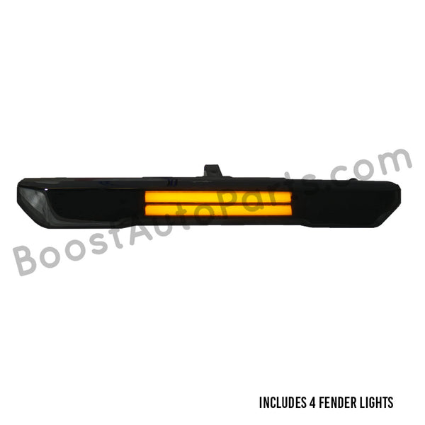2020-2024 GMC Sierra 2500/3500 Fender Lights - Smoked / Frosted