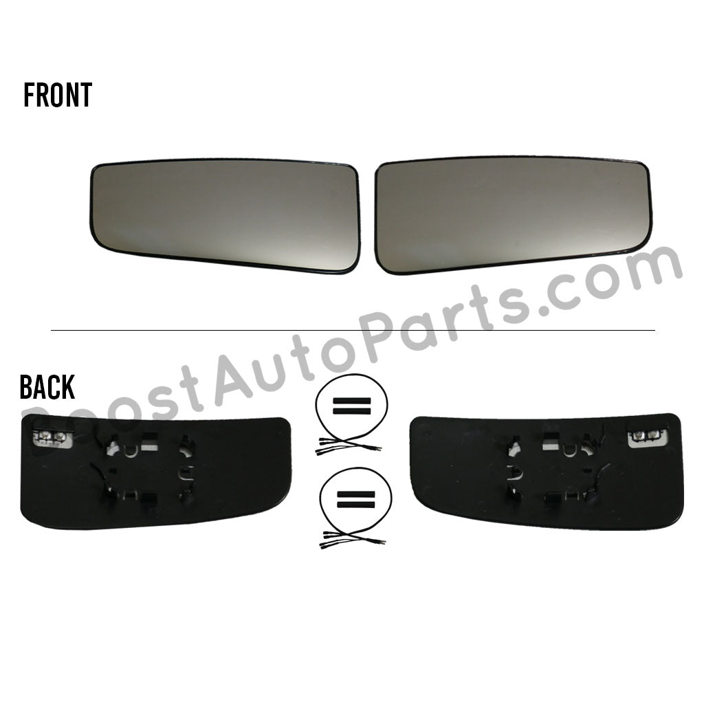 Ford Super Duty Tow Mirror Heated Lower Glass Upgrade Kit (2017-2026)