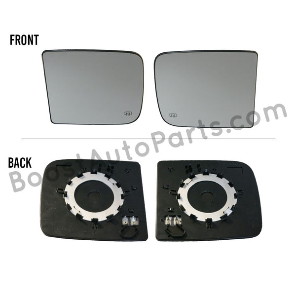 Dodge Ram Tow Mirror Upper Glass - 4th & 5th Gen Style Mirrors