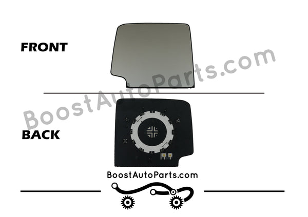 GM Tow Mirror Upper Glass (2015 Style)