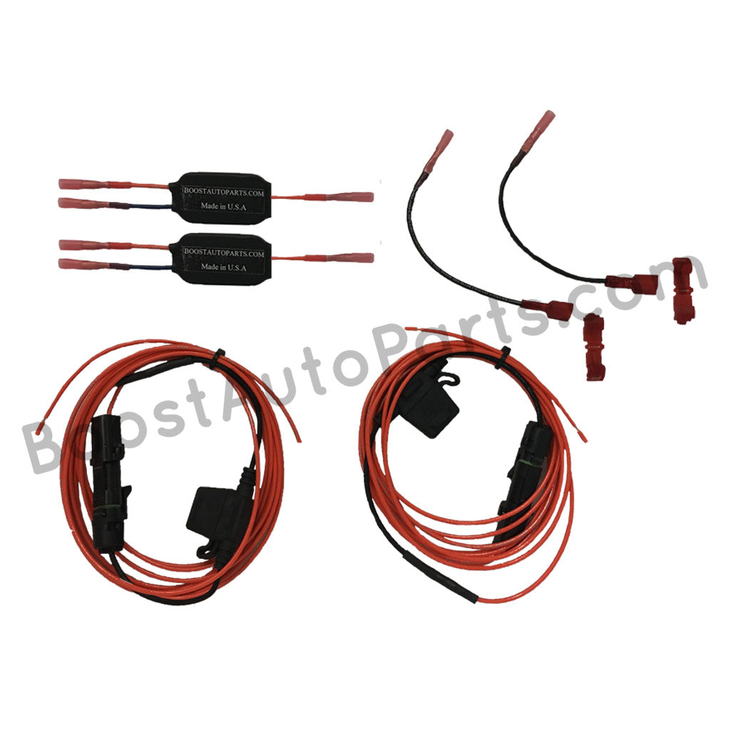 Dual Function (Signal & Running Light) Wiring Harness for Aftermarket Mirrors - Silverado & Sierra (1988-2019)