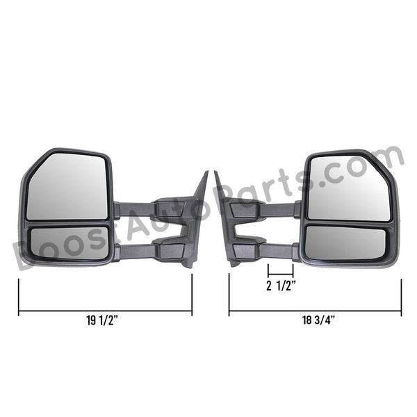2002 2007 Ford Tow Mirrors (F250 / F350 / F450 / F550 Super Duty