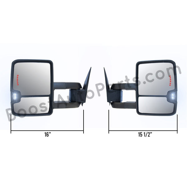 2003 2007 Classic GM Tow Mirrors (Sierra/Silverado) Free Shipping