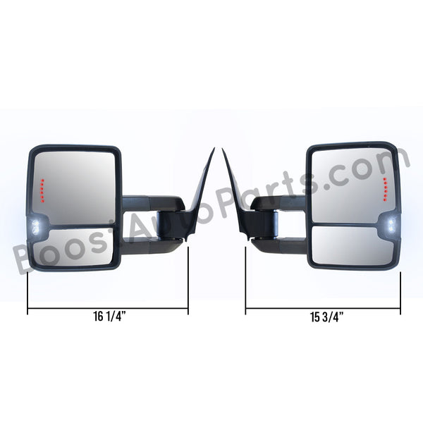 2015 2022 Colorado / Canyon Tow Mirrors (Style 2) Boost Auto