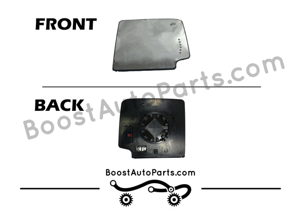 silverado sierra 2015 2016 2017 2018 tow mirror towing mirrors replacement crack cracked glass backing 23444110 23444109 driver passenger 1A AM