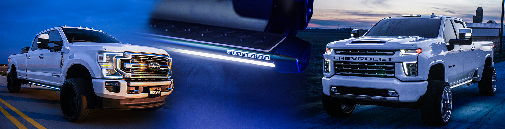 Lumastep M2 Powered Light Up Running Boards