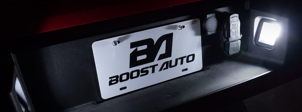 Boost Auto LED License Plate Lights