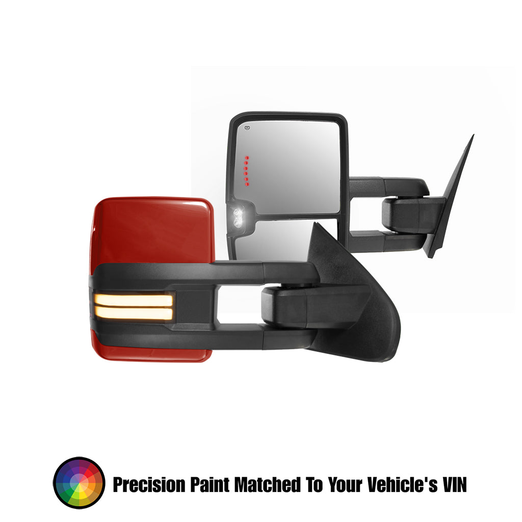 GM Style Dodge Ram 1500 Tow Mirrors (2009-2018) - Style 2