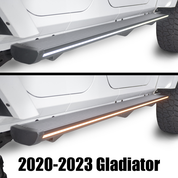 Lumastep M1 Light Up Running Boards | 2020-2023 Jeep Gladiator JT