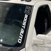 Large Boost Auto Windshield Vinyl Decal