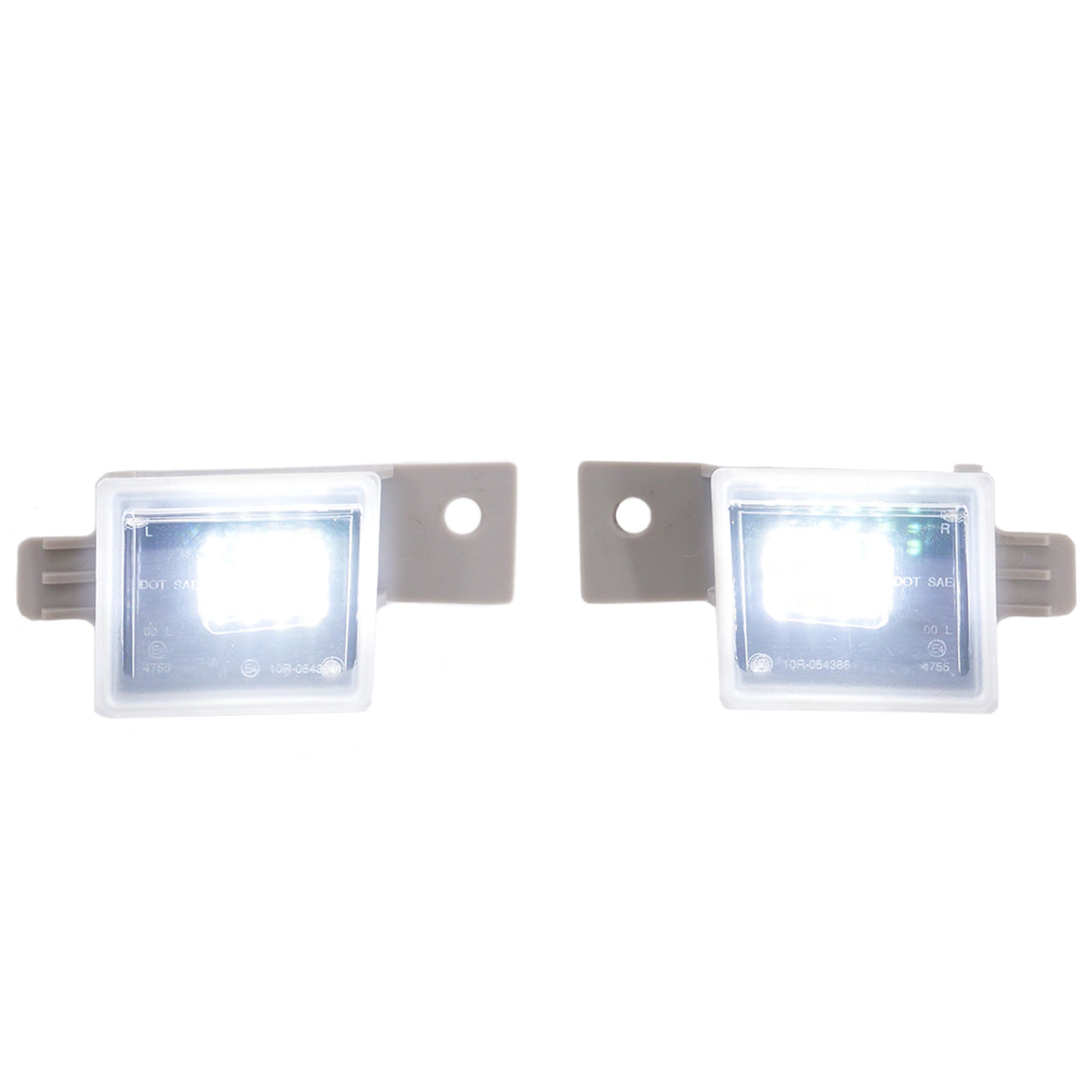 Chevy Silverado/GMC Sierra 1500 (2019-2025) LED License Plate Lights