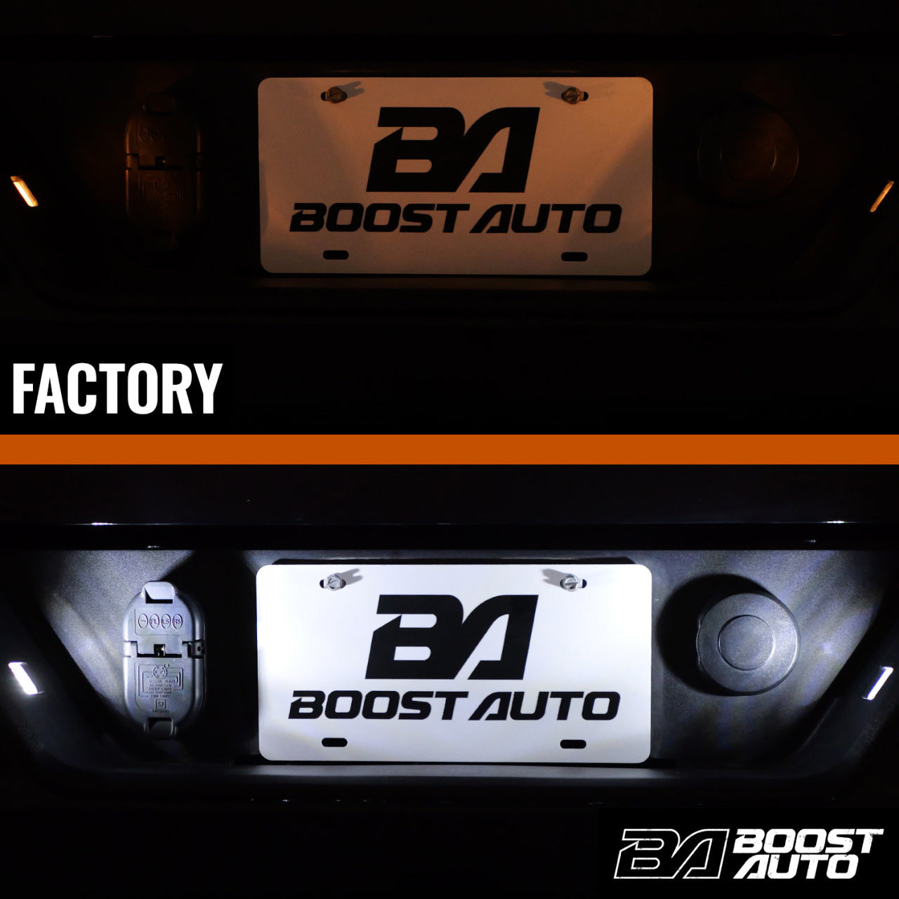 Chevy Silverado/GMC Sierra 1500 (2019-2025) LED License Plate Lights