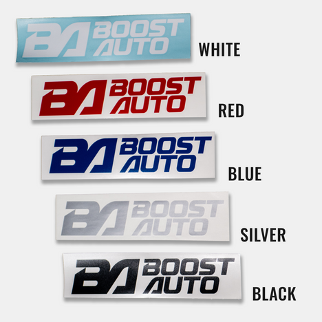 Vinyl Decals – Boost Auto