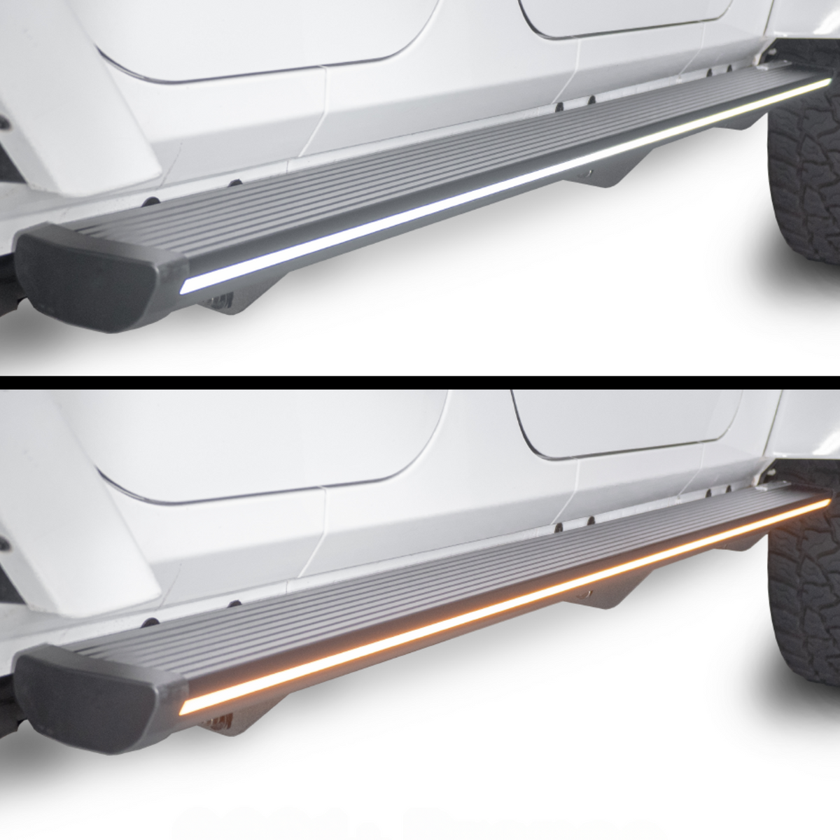 Lumastep M1 Light Up Running Boards | 2018-2024 Jeep Wrangler JLU