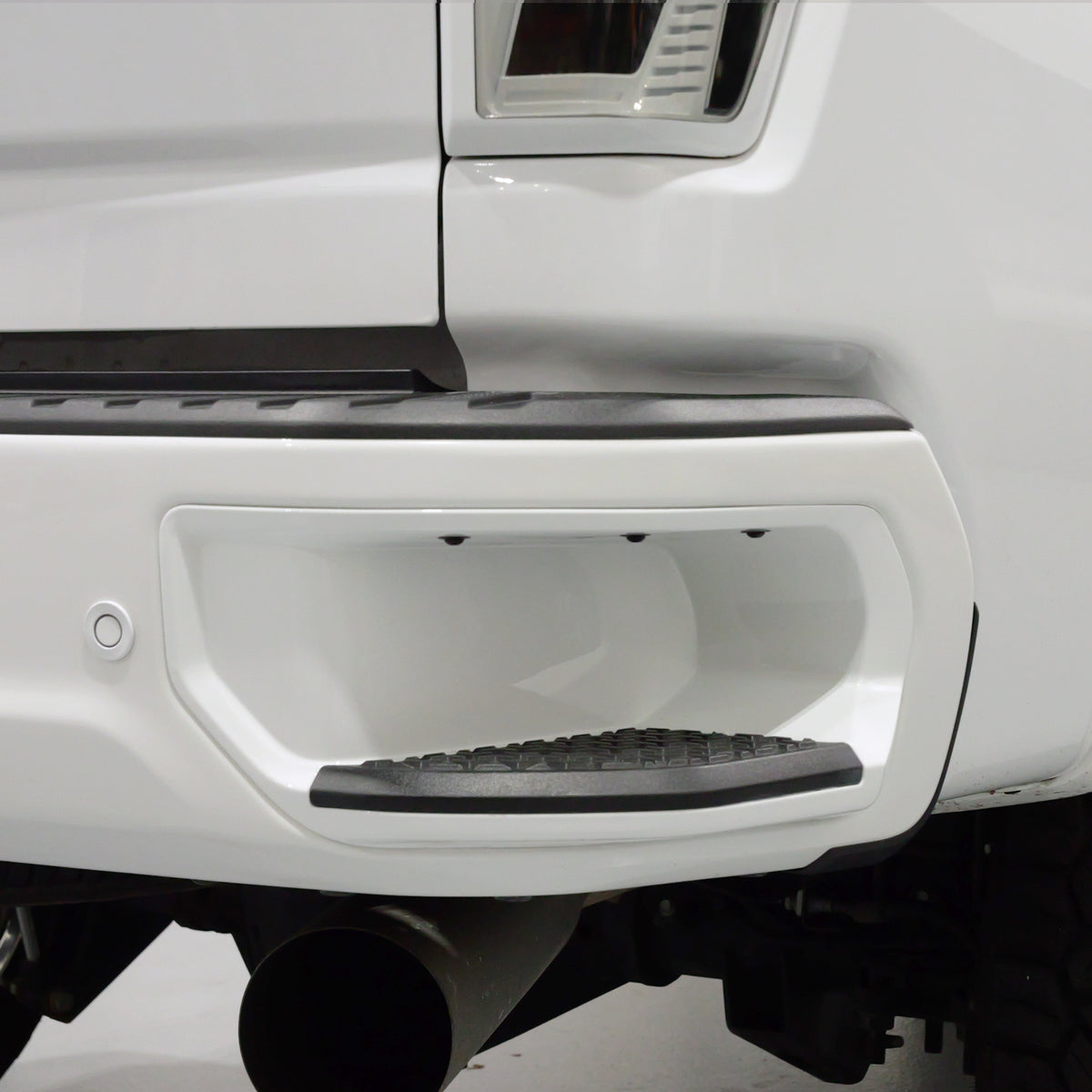 Painted Rear Bumper Steps | 2020-2026 Silverado & Sierra 2500/3500HD