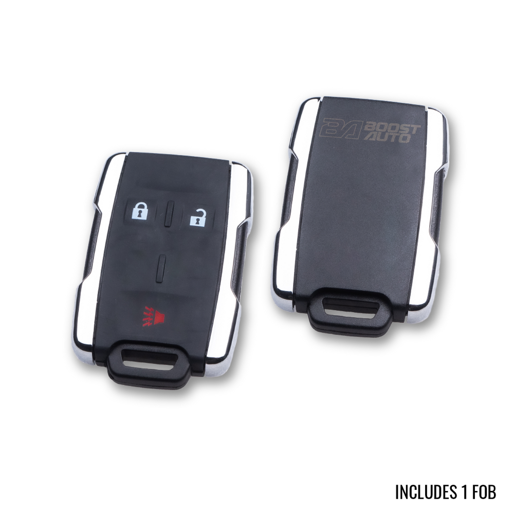 2002-2005 Dodge Ram Chrome Key Fob Retrofit (2015+ GM Style Key Fob)