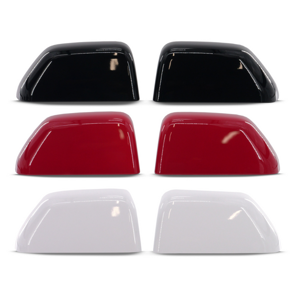 2015-2020 F150 Mirror Trim Gloss Black Mirror Covers For 2015-2020 Ford F150 (Non-Tow Mirrors) – 2-Piece Adhesive Overlays Torox MC0652BK Covers - Foto 12