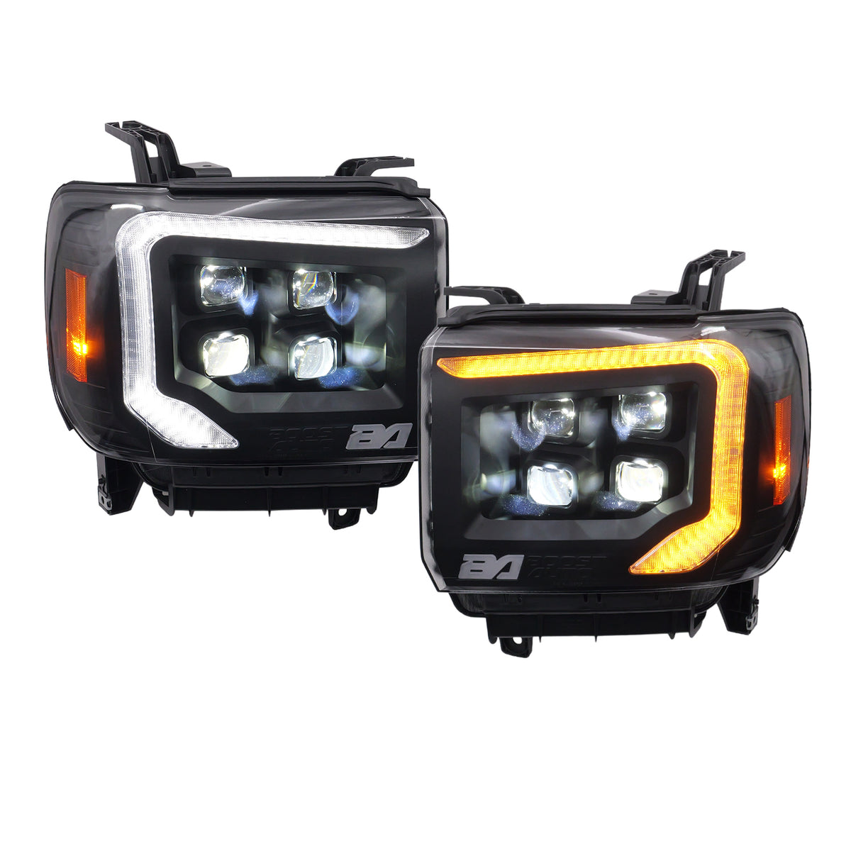 VX4 LED Headlights | 2014-2019 GMC Sierra 1500/2500/3500