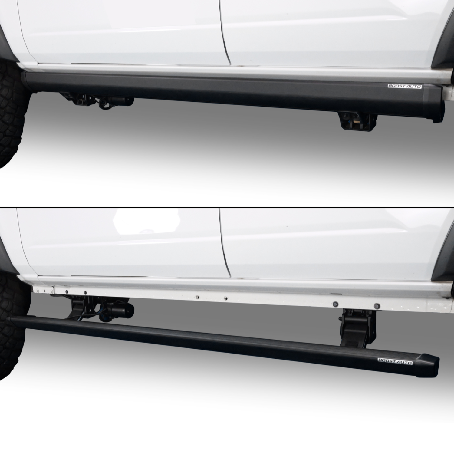 Boost Auto Powered Running Boards | 2021-2024 Ford Bronco