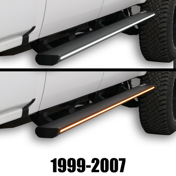 Lumastep M1 Light Up Running Boards | 1999-2007 Chevy Silverado & GMC Sierra