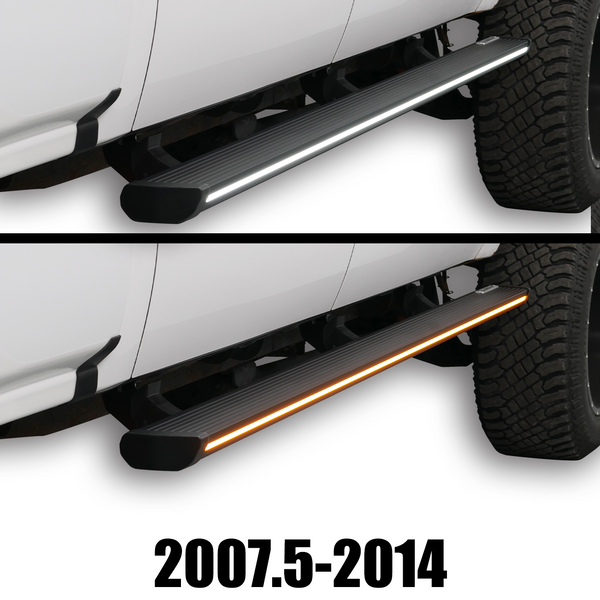 Lumastep M1 Light Up Running Boards | 2007.5-2014 Chevy Silverado & GMC Sierra