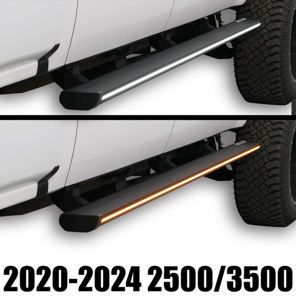 Lumastep M1 Light Up Running Boards | 2020-2024 Chevy Silverado & GMC Sierra 2500/3500