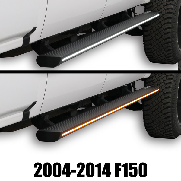 Lumastep M1 Light Up Running Boards | 2004-2014 Ford F150