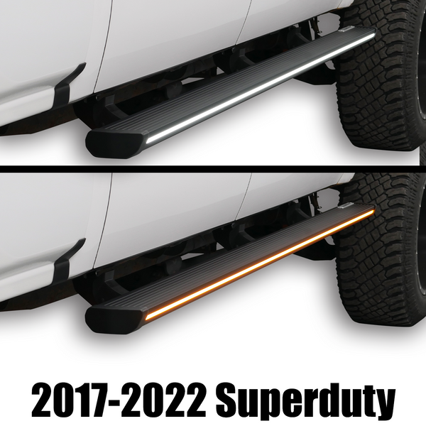 Lumastep M1 Light Up Running Boards | 2017-2022 Ford F250 / F350 Superduty