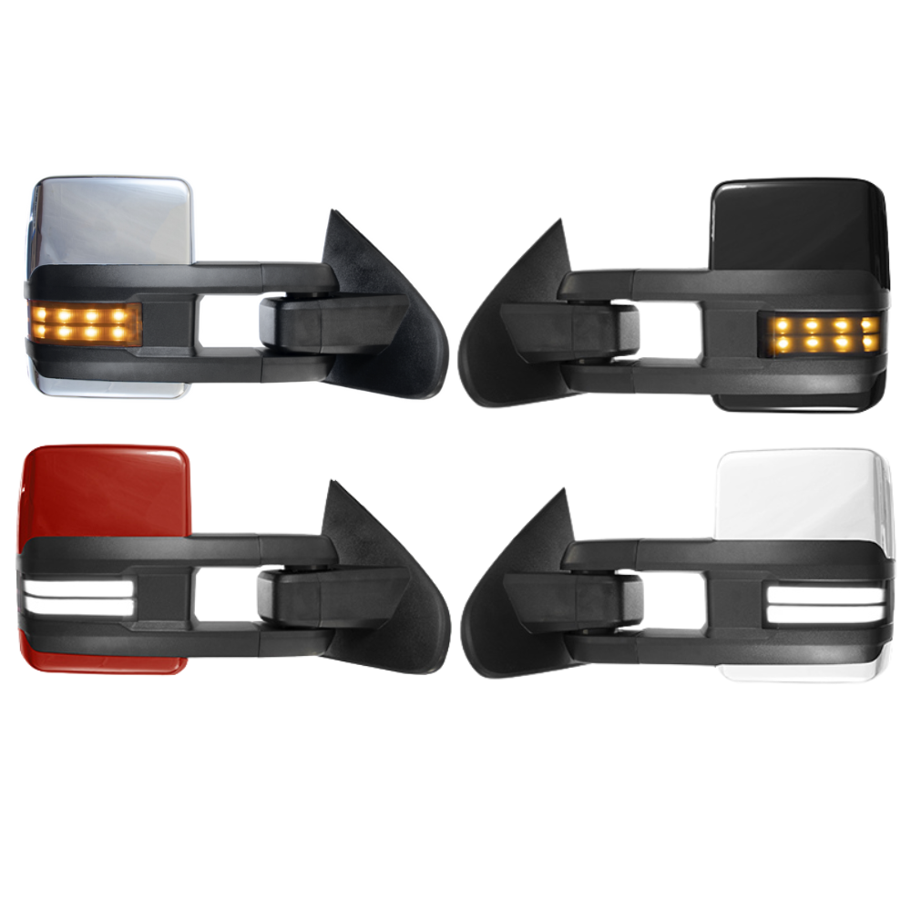 GM Style Dodge Ram 1500 Tow Mirrors (2002-2008) - Style 2