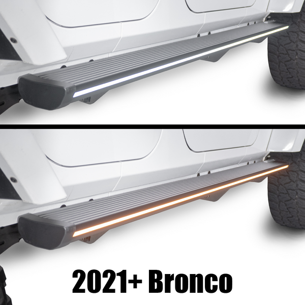 Lumastep M1 Light Up Running Boards | 2021-2023 Ford Bronco