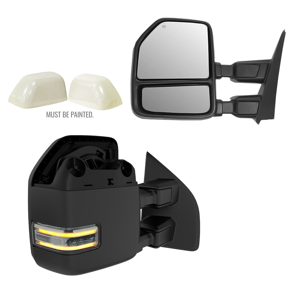 Ford F250/F350 Superduty (2017-2022) New Style Tow Mirrors