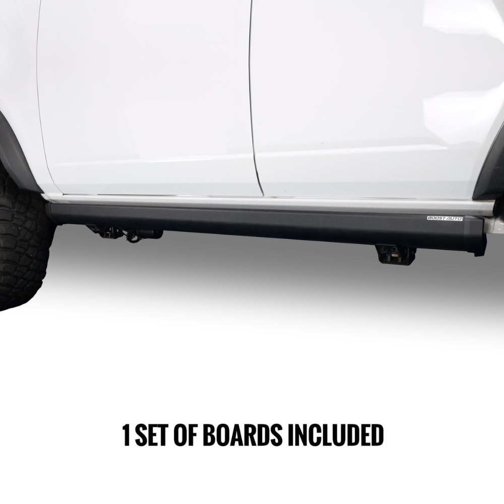 Boost Auto Powered Running Boards | 2021-2024 Ford Bronco