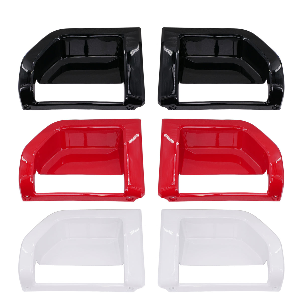 Painted Bedside Step Bezels | 2020-2026 Chevy Silverado & GMC Sierra 2500/3500HD