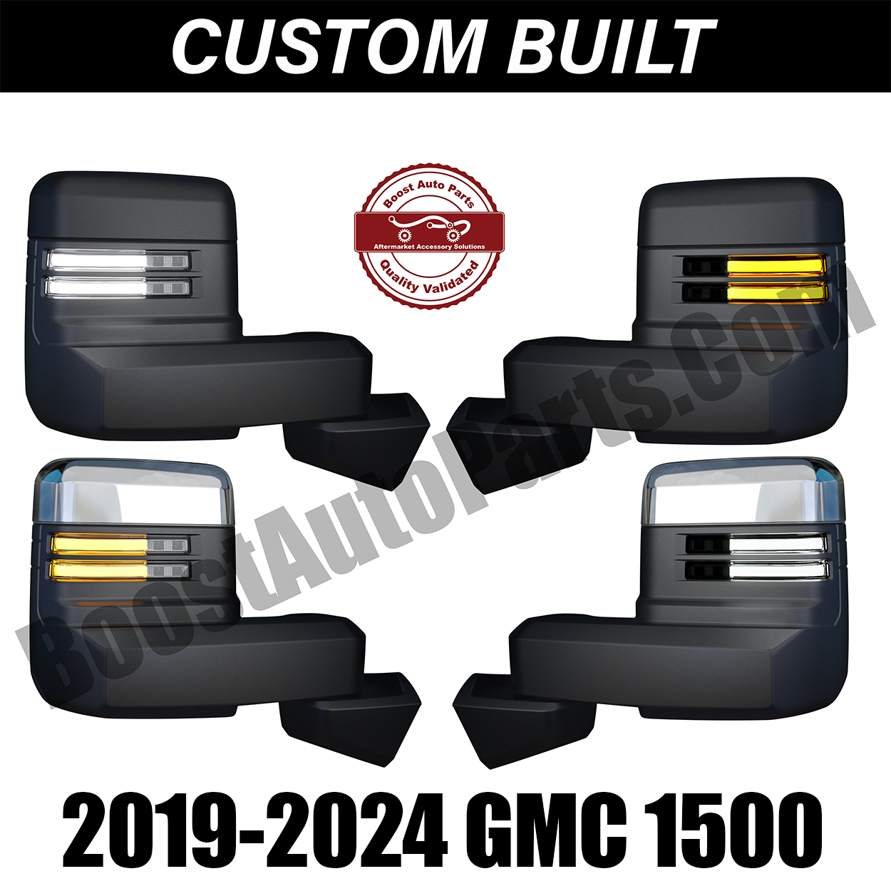 20192024 GMC Sierra 1500 Tow Mirrors