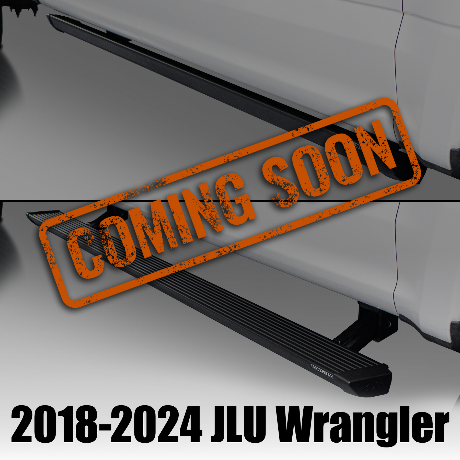 Boost Auto Powered Running Boards | 2018-2024 Jeep Wrangler JLU