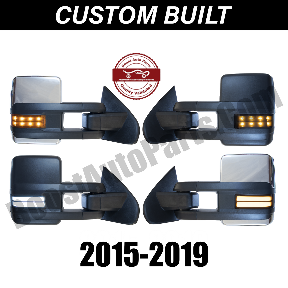 2015 - 2019 New Style GM Tow Mirrors