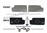 Heated Lower Glass - GM Tow Mirror Upgrade Kit (2015 Style Mirrors)