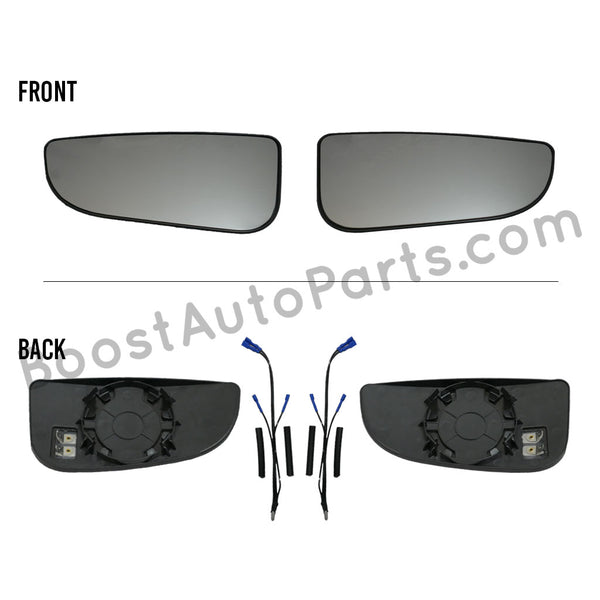 Heated Lower Glass - Dodge Ram Tow Mirror Upgrade Kit (4th & 5th Gen Style Mirrors)