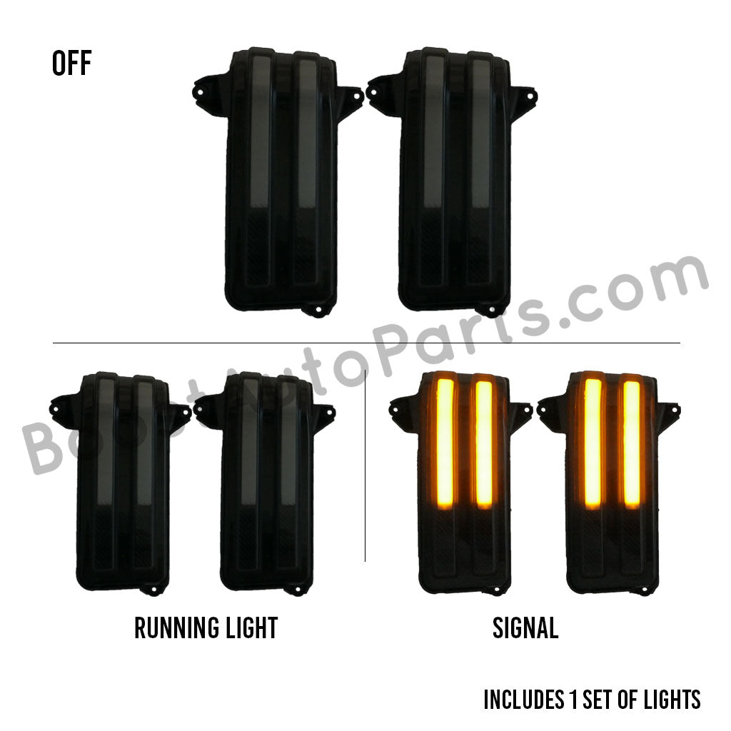 LED Switchback GM Tow Mirror Marker Lights 2019 2020+ – Boost Auto