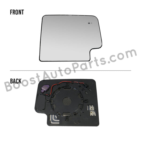 Replacement GM Tow Mirror Upper Glass (2019+ Style)