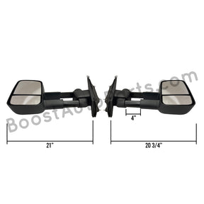 GM Style Dodge Ram 2500/3500 Tow Mirrors (2019-2022) - Style 1